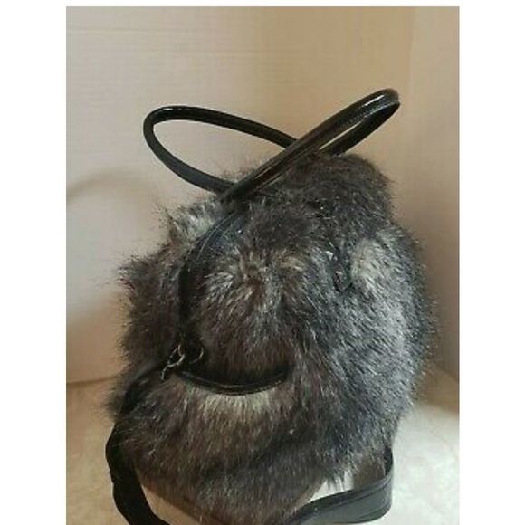 "Faux Fur Purse" - Picture 1 of 5